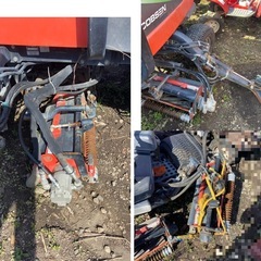 JACOBSEN LF4677 フェアウェイモア/芝刈り機 アワメータ4270時間 ジャンク 引き取り限定の画像