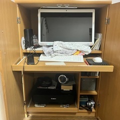【募集中】パソコンラック　収納の画像