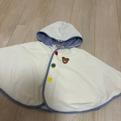 ミキハウス　ポンチョの画像
