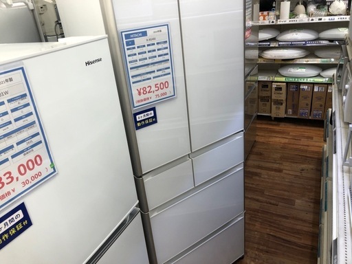 HITACHI 6ドア冷蔵庫 2019年製 457L 入荷いたした！