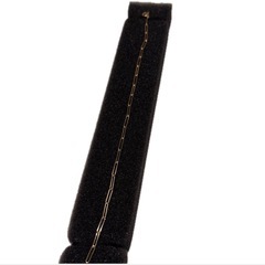 大幅お値下げ中　K18 YG ペーパークリップ　ブレスレット　18.5cm   (細め　華奢感) 新品未使用品　の画像