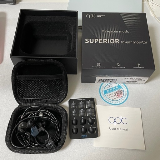 qdc SUPERIOR In-ear monitor 本体 qdc Superior EX — MusicTeck