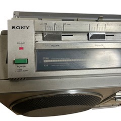 SONY CFS-77 ラジカセ 昭和 レトロ 大型ラジカセ ソニーの画像