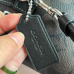 COACH コーチ ミニリュックサック ブラックの画像
