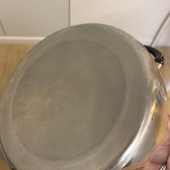 両手鍋深型25cmとスチームプレートの画像