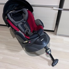 チャイルドシート aprica 日除け付きの画像