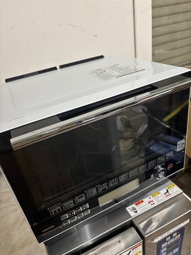 中古 TOSHIBA 石窯オーブン 2017年製 ER-RD3000 Amazon | TOSHIBA(東芝) スチームオーブンレンジ 石窯ドーム 26L