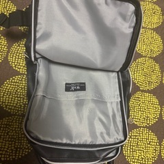 スリムMENS ブラック ショルダーバッグの画像