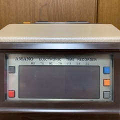【昭和レトロ】アマノ タイムレコーダー DX7000の画像