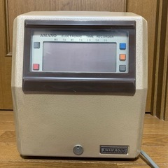 【昭和レトロ】アマノ タイムレコーダー DX7000の画像