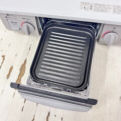  24819  2口LPガスコンロ　水無片面焼きグリル Rinnai 2022年製 左強火 ◆大阪市内・東大阪市他 6,000円以上ご購入で無料配達いたします！◆ ※高槻・枚方方面◆西宮・尼崎方面◆生駒方面　それぞれ条件付き無料配送あり！            の画像