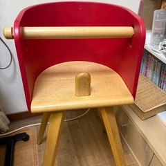 SDI 佐々木デザイン カロタ子供用椅子オシャレ ハイチェア　お食事チェアの画像