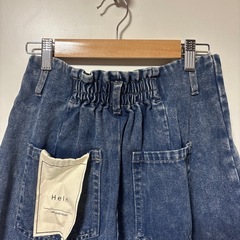 新品タグ付サイドカットデニムLの画像