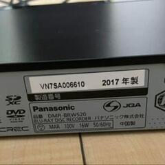 パナソニック　ダブルチューナー　レコーダーの画像