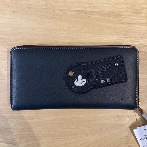 コーチ　ミッキーマウスバイク長財布C③【新品未使用】