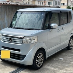 ホンダ　N-BOX 車検8年1月迄　すぐ乗れる　乗って帰れる　スマートキー　左パワスラ　ETC ナビ　フルセグ　DVDの画像