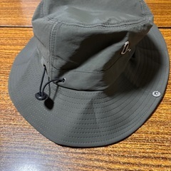 新品　帽子　メッシュ　UV カーキの画像