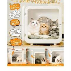 ●Petaboo ペットドライヤー ハウス 冷暖房 犬猫大容量 定価43999円の画像