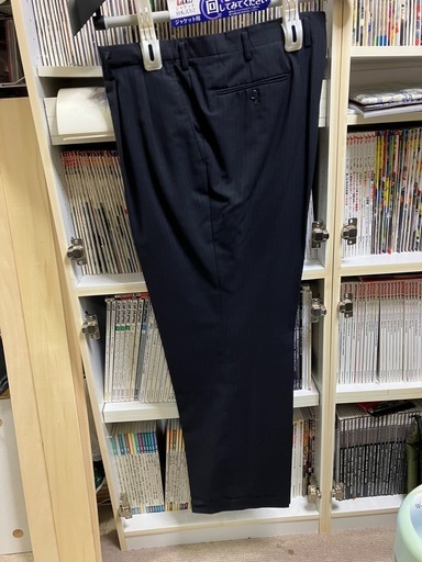 美品⭐️RU丸井、スーツ上下、濃紺色ストライブ柄、大きなサイズ21号(6L)w85 楽天市場】レディーススーツ 2色 ストライプ柄パンツスーツ