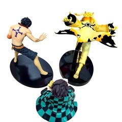 セット　鬼滅　炭治郎　ナルト　エース　フィギュアの画像