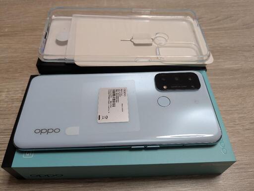 OPPO Reno5A 5Gアイスブルー (HITO) 寺原の携帯電話/スマホの