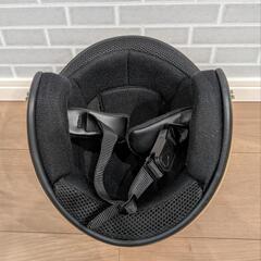 【美品・PSCマーク付】ジェットヘルメット XLサイズ アイボリーの画像
