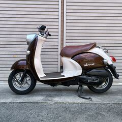 ビーノ 4ストモデル ブラウン 原付 バイクの画像