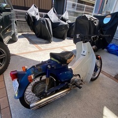 C50ビンテージカスタム 実動ベース車 タイヤ新品の画像