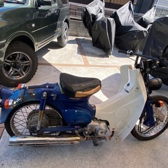 C50ビンテージカスタム 実動ベース車 タイヤ新品の画像