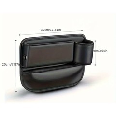 車 座席 カーシート 隙間フィラー 小物落下防止 小物入れ 収納 隙間クッション シートコンソール 落下防止  運転席、助手席 セットの画像