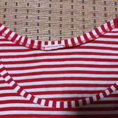 Dressterior フレンチスリーブ　ボーダーシャツの画像