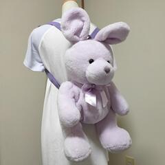 うさぎのぬいぐるみリュックの画像