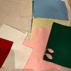 ハギレ　フェルト　ハンドメイド　の画像