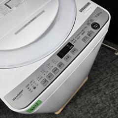 9633‼️関西エリア配送設置可🙌‼️最新2023年製✨穴なし洗濯槽でカビブロック✨SHARP 7kg 洗濯機の画像