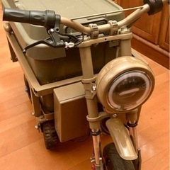 自作キャンプ用電気乗り車の画像