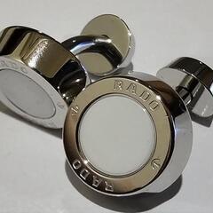 【非売品】RADO カフスボタン 2個セット シルバー系の画像