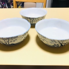 和食器3個セットの画像