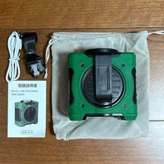 腰掛け扇風機❣️冷却 爆風199段階×8000mAh×冷却プレート内蔵 暑さ対策の画像
