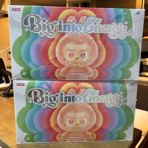 正規品 POPMART LABUBU Big into Energy 2BOX