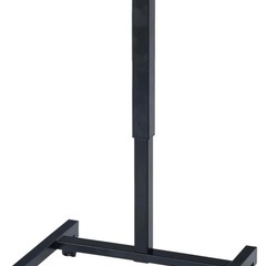 タンスのゲン スタンディングデスク 昇降デスク 幅70cm 高さ70.5~110cm ガス圧 手動 ワンタッチ 昇降 デスク テーブル 無段階調節 昇降式テーブル パソコンデスク PCデスク 木目調ブラウン 45400005 01 (60876)の画像