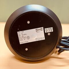 IKEA（イケア）TARNABY テーブルランプ（チャコール,）25 cm・調光可能の画像