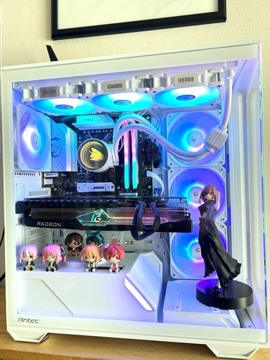 【美品】自作ゲーミングホワイトPC