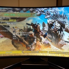 【美品】自作ゲーミングホワイトPCの画像