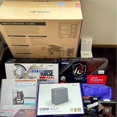 【美品】自作ゲーミングホワイトPCの画像