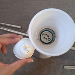 【美品】IKEA TIDIG スポットライト ワイヤレス調光電球5球付の画像