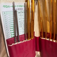 編み針　ケース、傷汚れありますの画像
