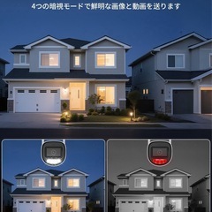 【新品未使用】屋外用防犯カメラ 500万画素の画像