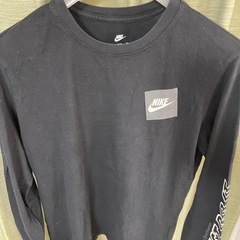 ナイキ NIKE just do it ロングTシャツ ロンt Lサイズ 黒の画像