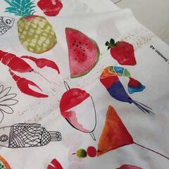 IKEA　北欧柄　布の画像