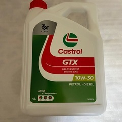 ⑤ネット最安値！有名オイル
大人気カストロオイル！新品、未使用、未開封！Castrol GTX 10W-30 エンジンオイル 4Lの画像